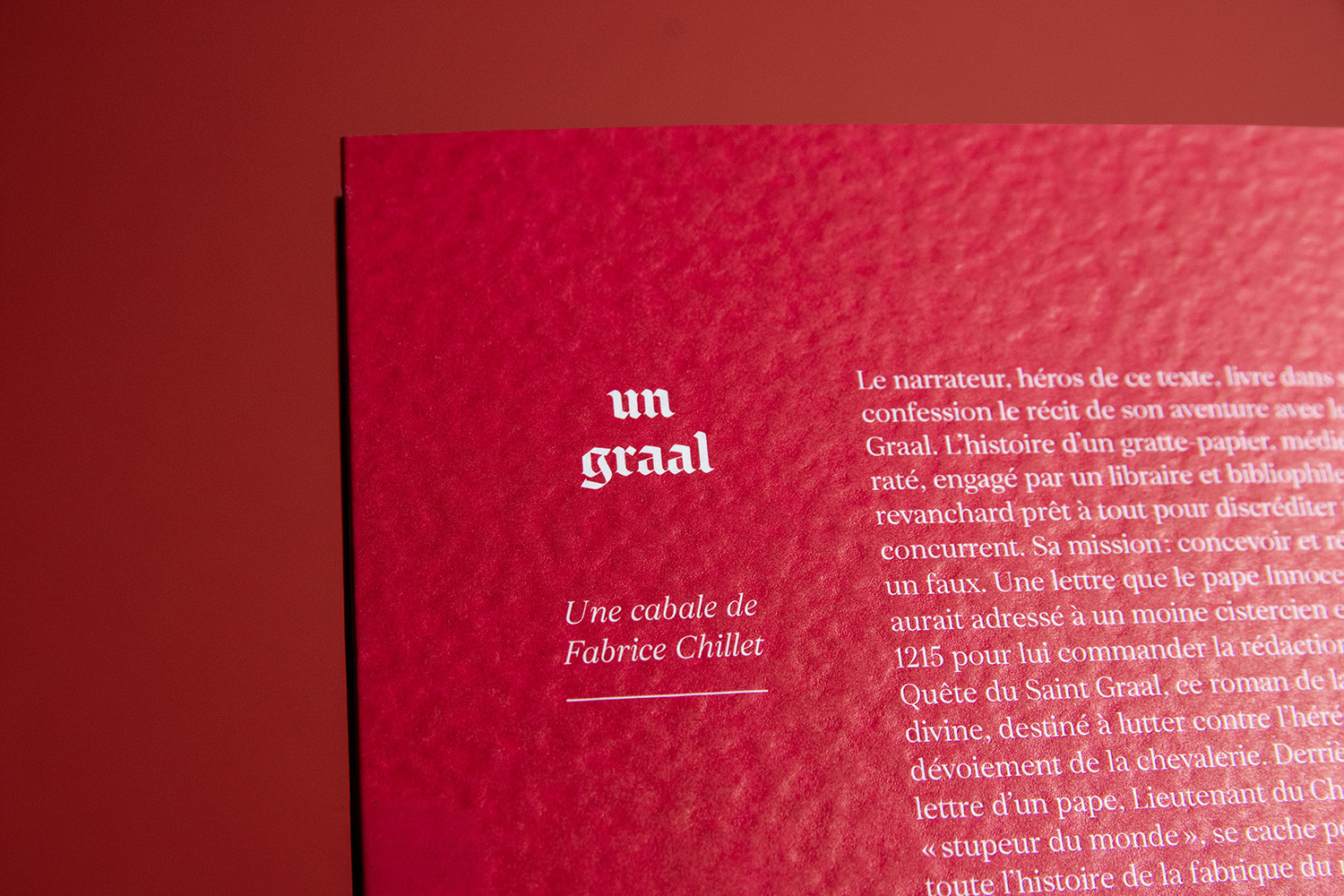 Un Graal de Fabrice Chillet – Image 3